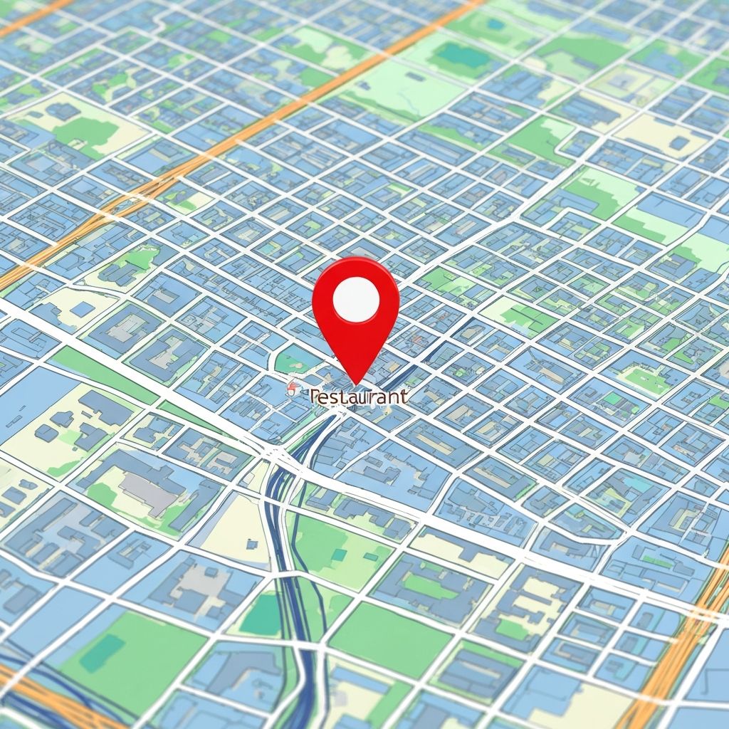 Restaurant Location Map